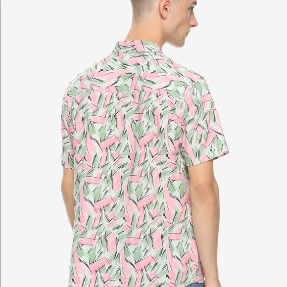 Stranger Things Men's Hawaiian Hopper T-Shirt - Netflix Show Merchandise, Loose Fit Cotton Tee - View #3